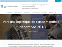 Tablet Screenshot of logistique-internationale.com